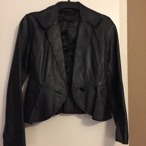 BCBG MaxAzria leather jacket